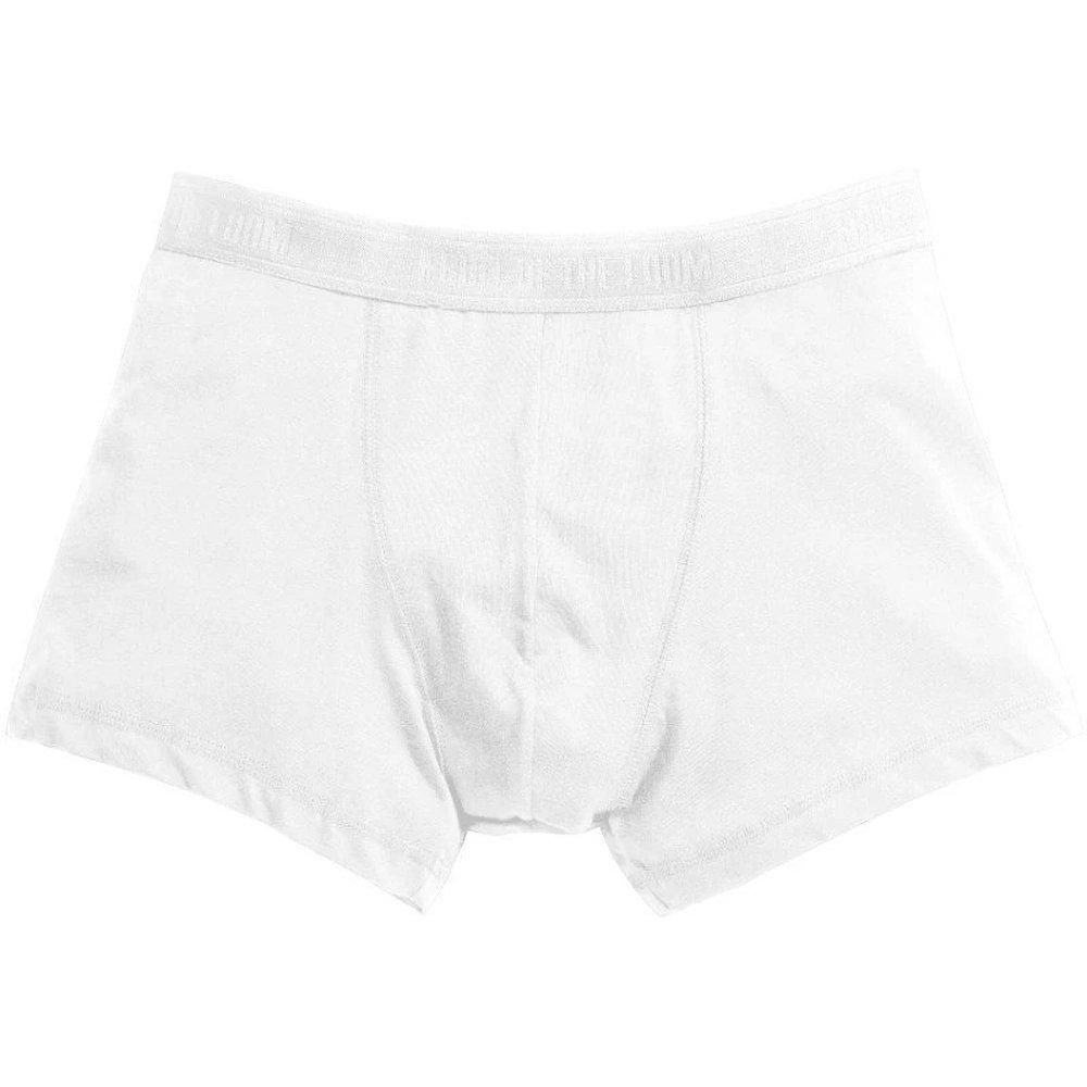 Shorty Boxershorts, 2erpack Herren Weiss M von Fruit of the Loom