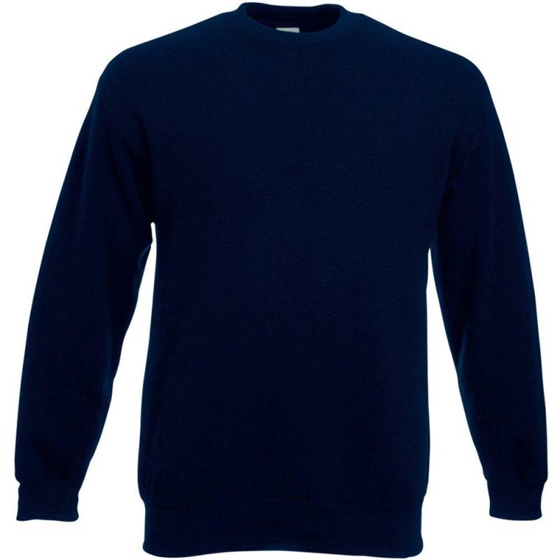 Belcoro® Garn Pullover Herren Marine M von Fruit of the Loom