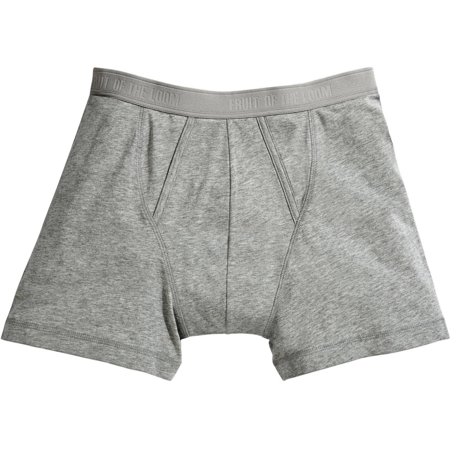 Boxershorts, 2erpack Herren Taubengrau XL von Fruit of the Loom