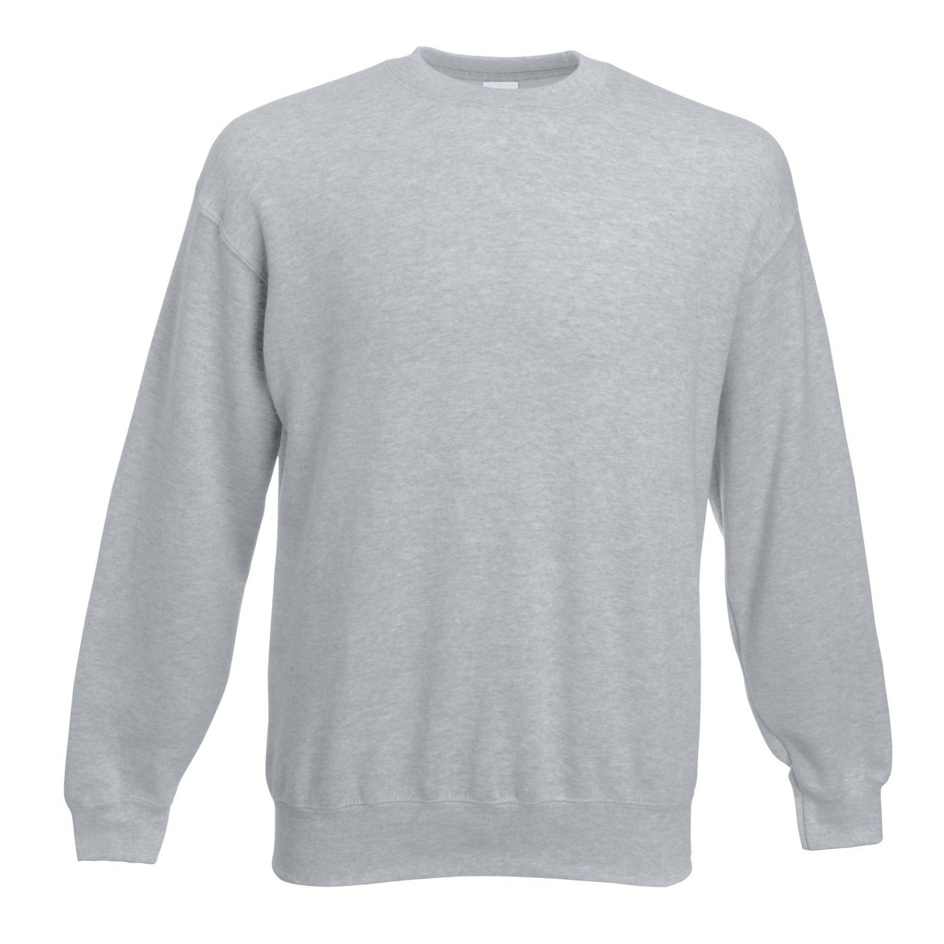 Premium 7030 Setin Sweatshirt Damen Grau XL von Fruit of the Loom