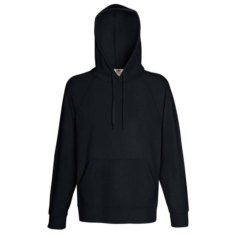 Kapuzenpullover (240 Gsm) Herren Schwarz XXL von Fruit of the Loom