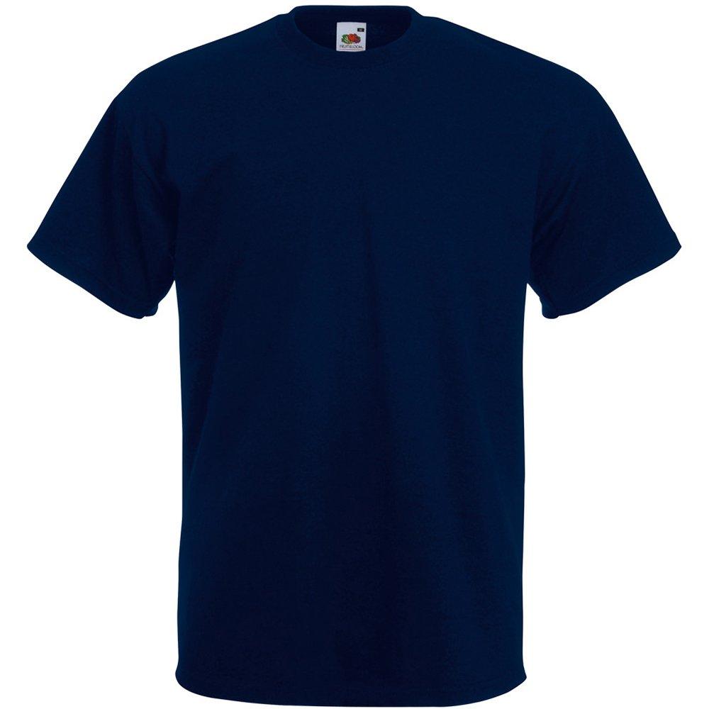 Kurzarm Tshirt Herren Marine XXL von Fruit of the Loom