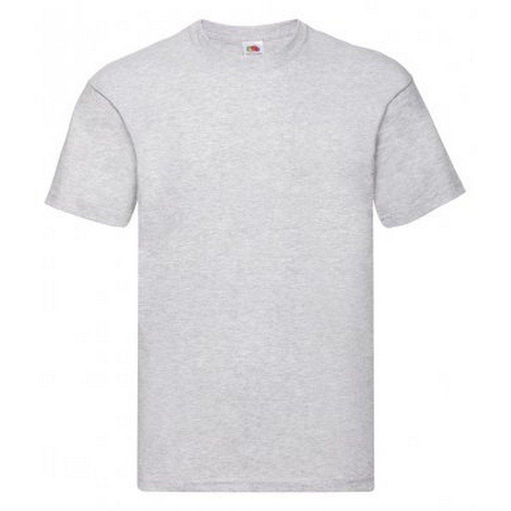 Original Short Sleeve T-shirt Herren Taubengrau XXL von Fruit of the Loom