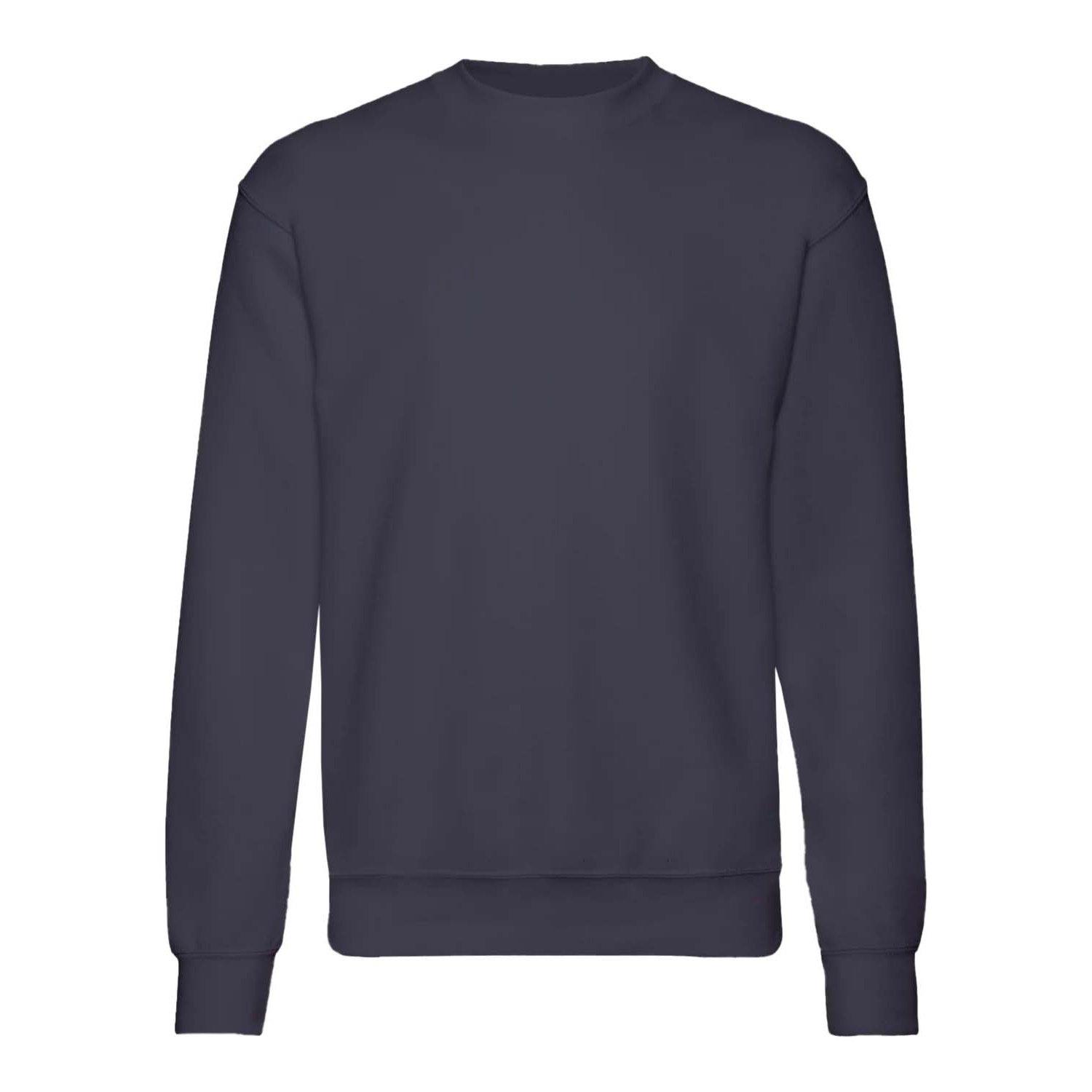 Premium Sweatshirt (2er Pack) Mädchen Marine 5-6A von Fruit of the Loom