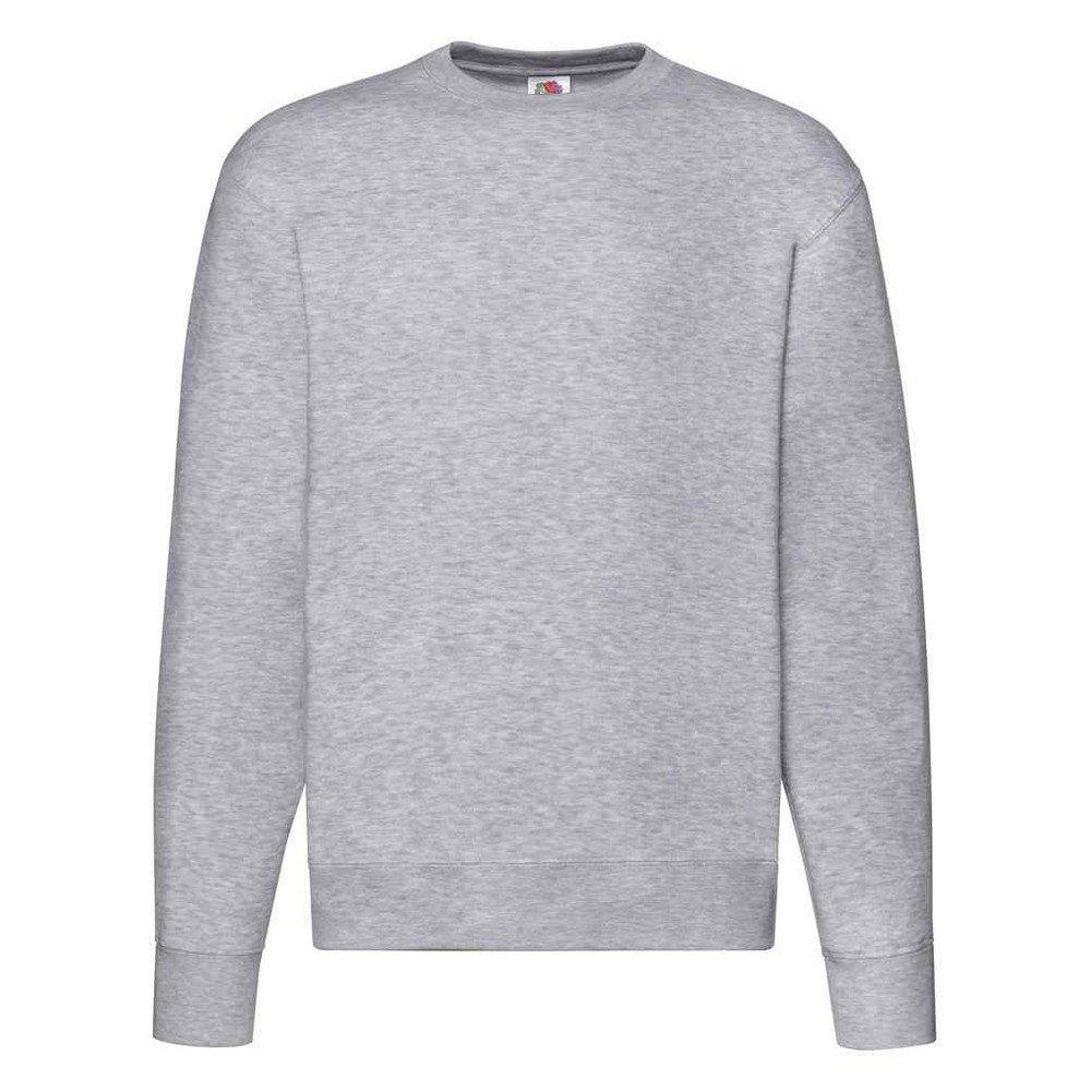 Premium Sweatshirt Überschnittene Schulter Damen Grau 3XL von Fruit of the Loom