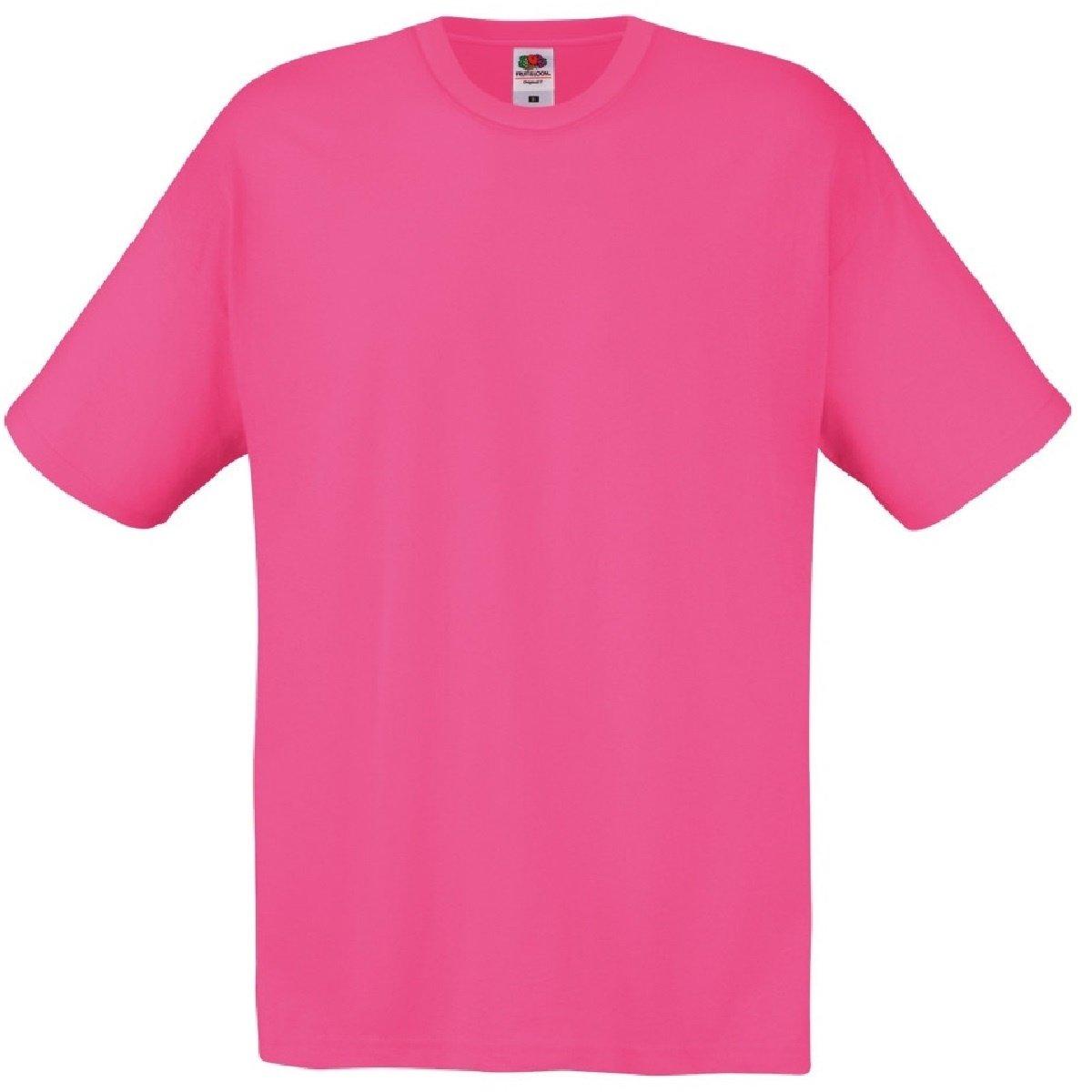 Screen Stars Original Tshirt Herren Fuchsia L von Fruit of the Loom