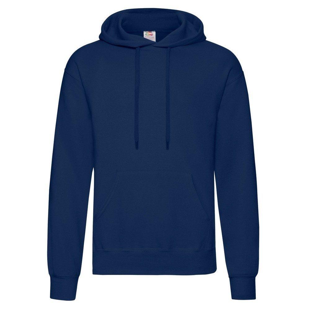 Kapuzenpullover Hoodie Kapuzensweater Herren Marine 5XL von Fruit of the Loom