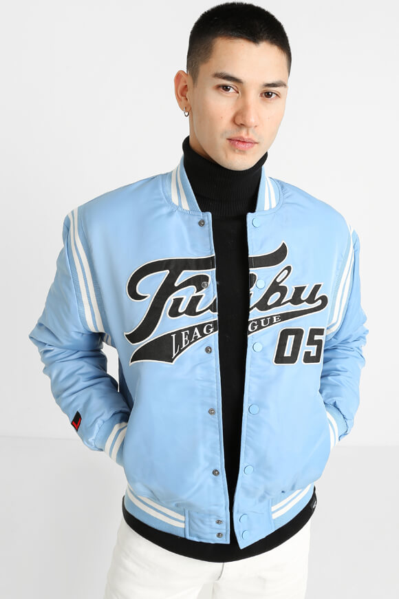 Fubu Wattierte Collegejacke | Hellblau | Herren  | M von Fubu