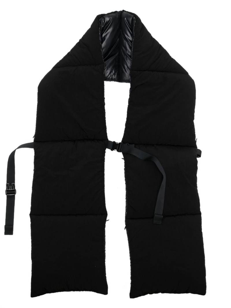 Fumito Ganryu padded quilted scarf - Black von Fumito Ganryu