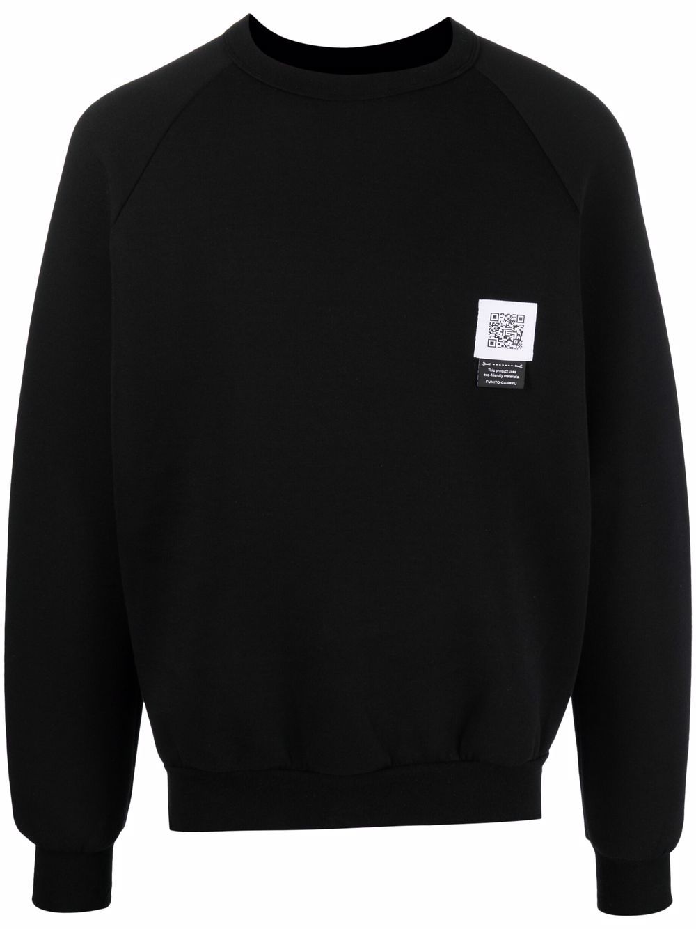 Fumito Ganryu side-zips cotton-blend sweatshirt - Black von Fumito Ganryu