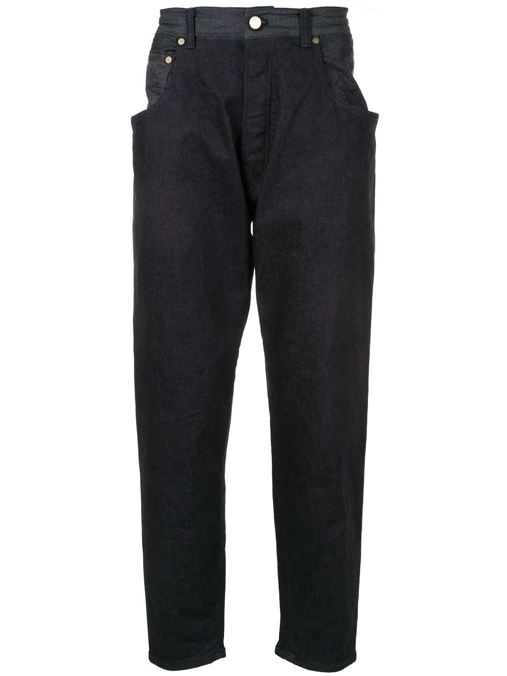 Fumito Ganryu straight-cut trousers - Blue von Fumito Ganryu