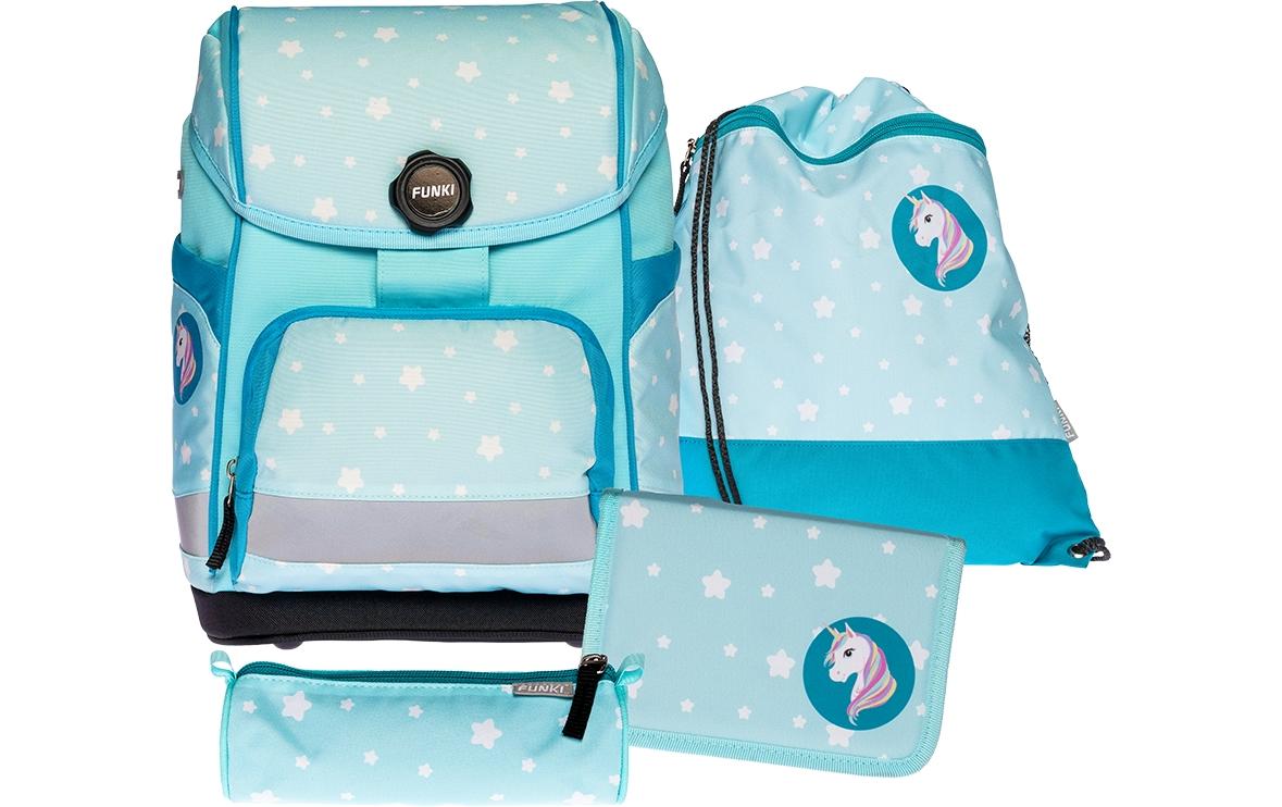 Funki Schultertasche »Cuby-Bag Einhorn 20 l, 5-teiliges Set« von Funki