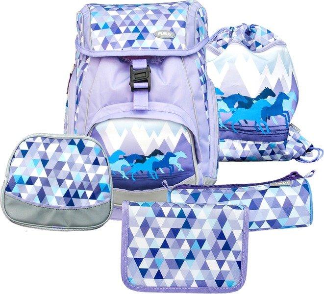 Flexi-bag Set Wild Horses 6040.607 Violett 5-teilig Herren  ONE SIZE von Funki