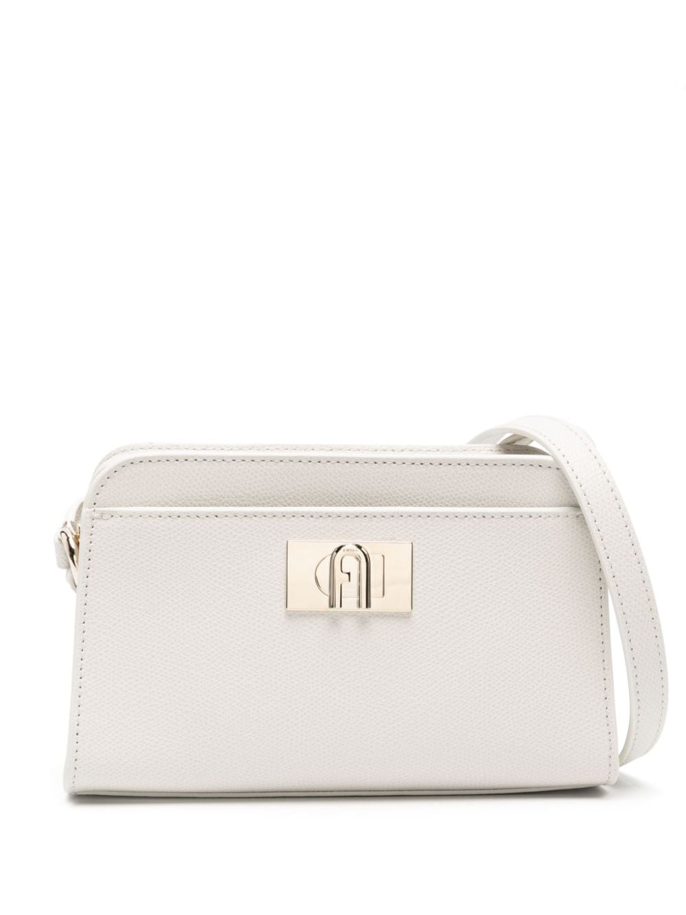 Furla 1927 leather crossbody bag - Neutrals von Furla