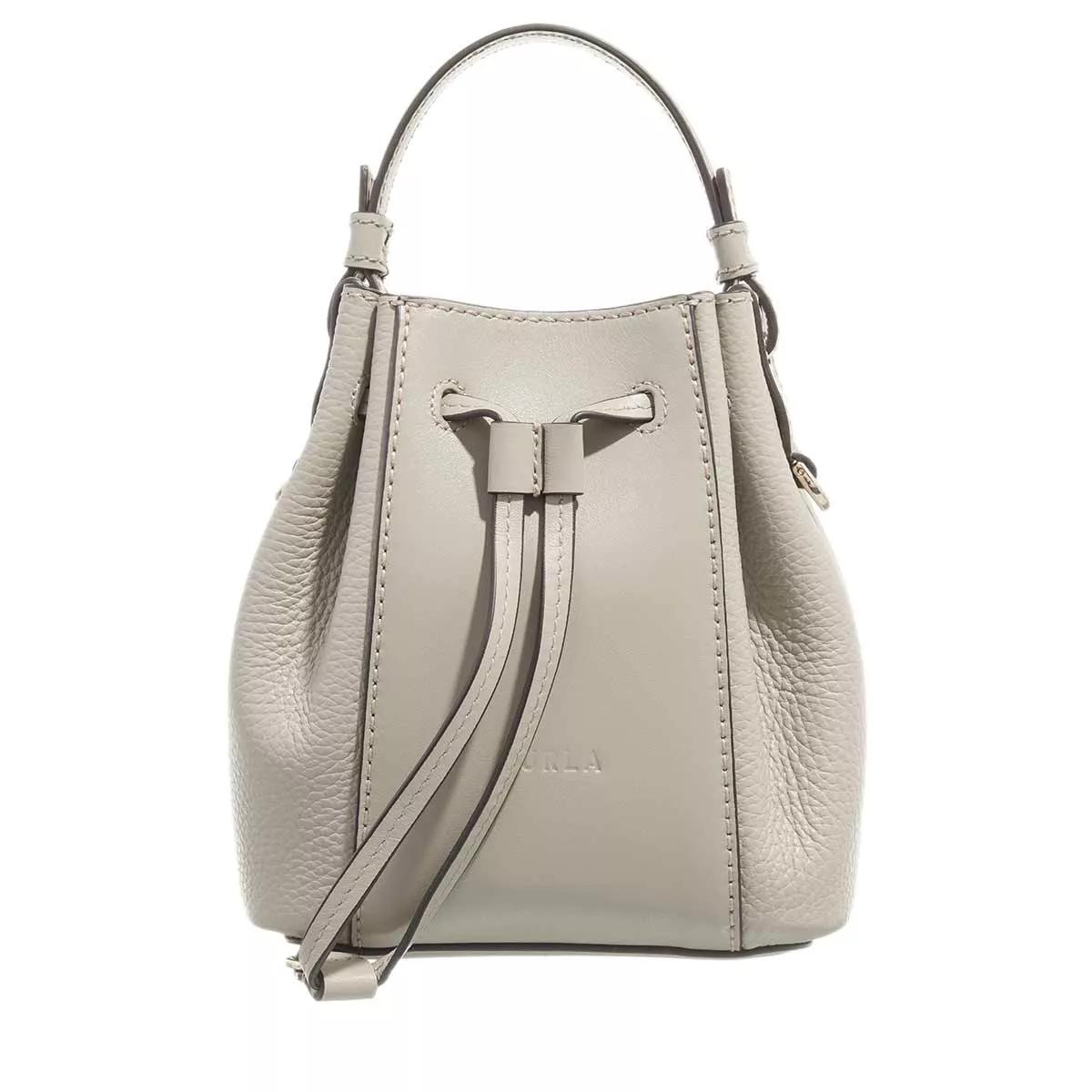 Furla Umhängetasche - FURLA MIASTELLA MINI BUCKET BA - Gr. unisize - in Grau - für Damen von Furla