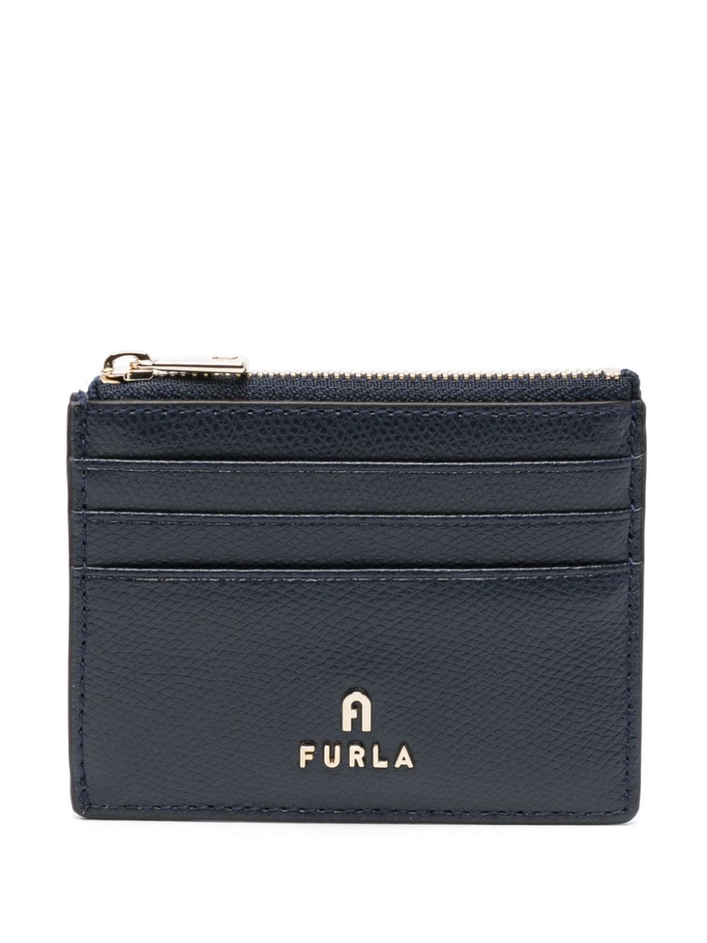 Furla Camelia logo-plaque cardholder - Blue von Furla