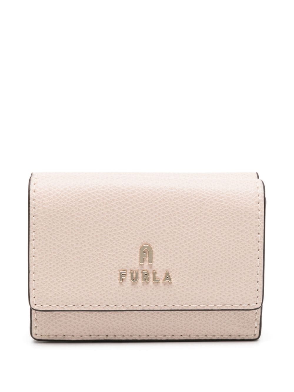 Furla Camelia logo-plaque leather wallet - Neutrals von Furla