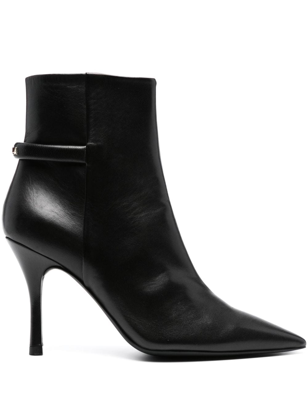 Furla Core 90mm leather ankle boots - Black von Furla