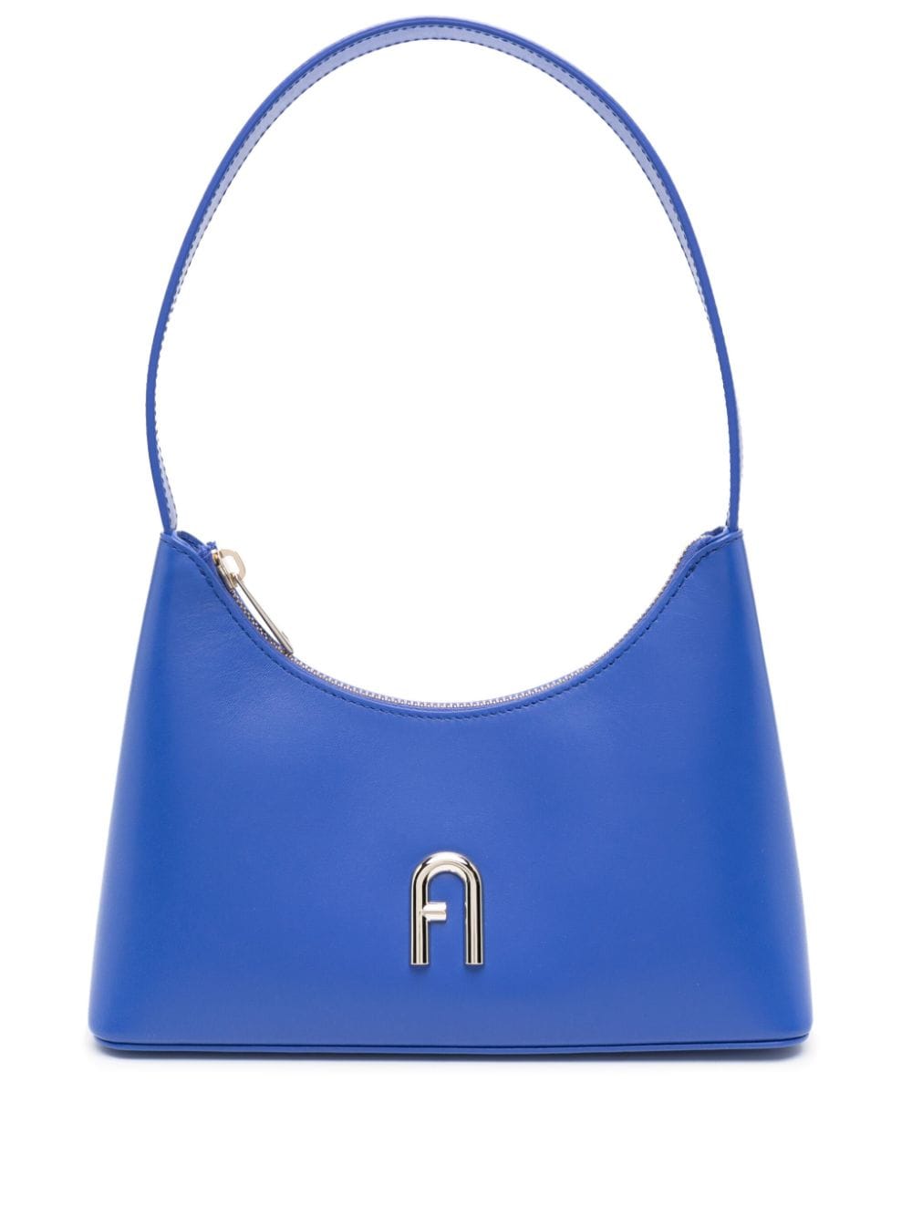 Furla Diamante logo-plaque shoulder bag - Blue von Furla