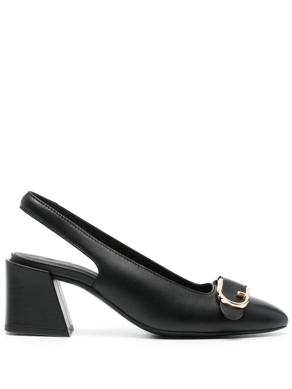 Furla Flow 65mm leather pumps - Black von Furla