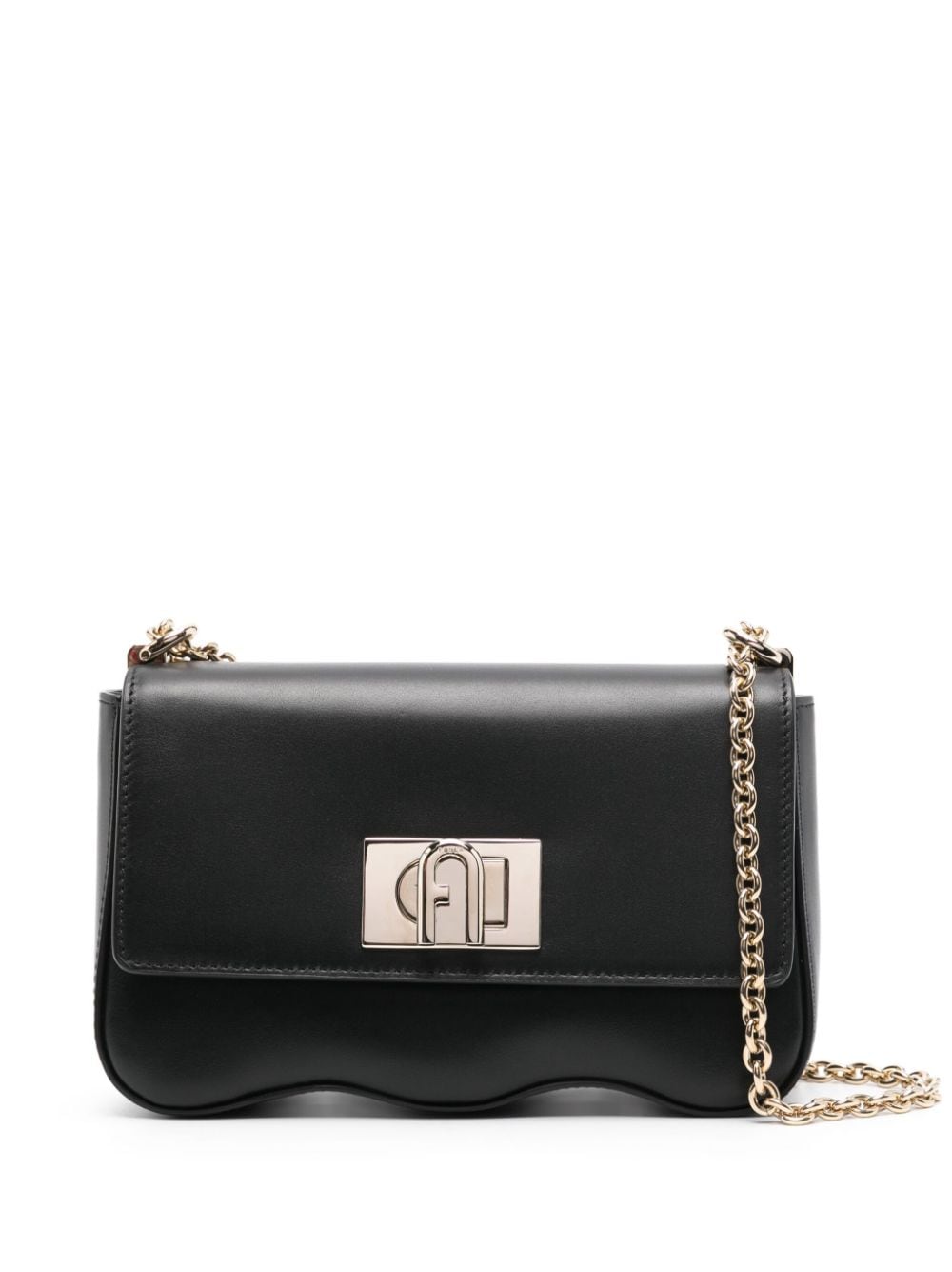 Furla Furla 1927 Wave cross body bag - Black von Furla