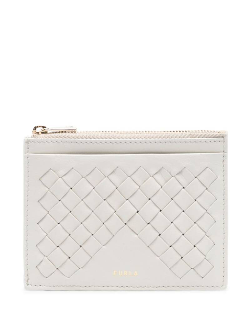 Furla Gerla leather cardcase - Neutrals von Furla