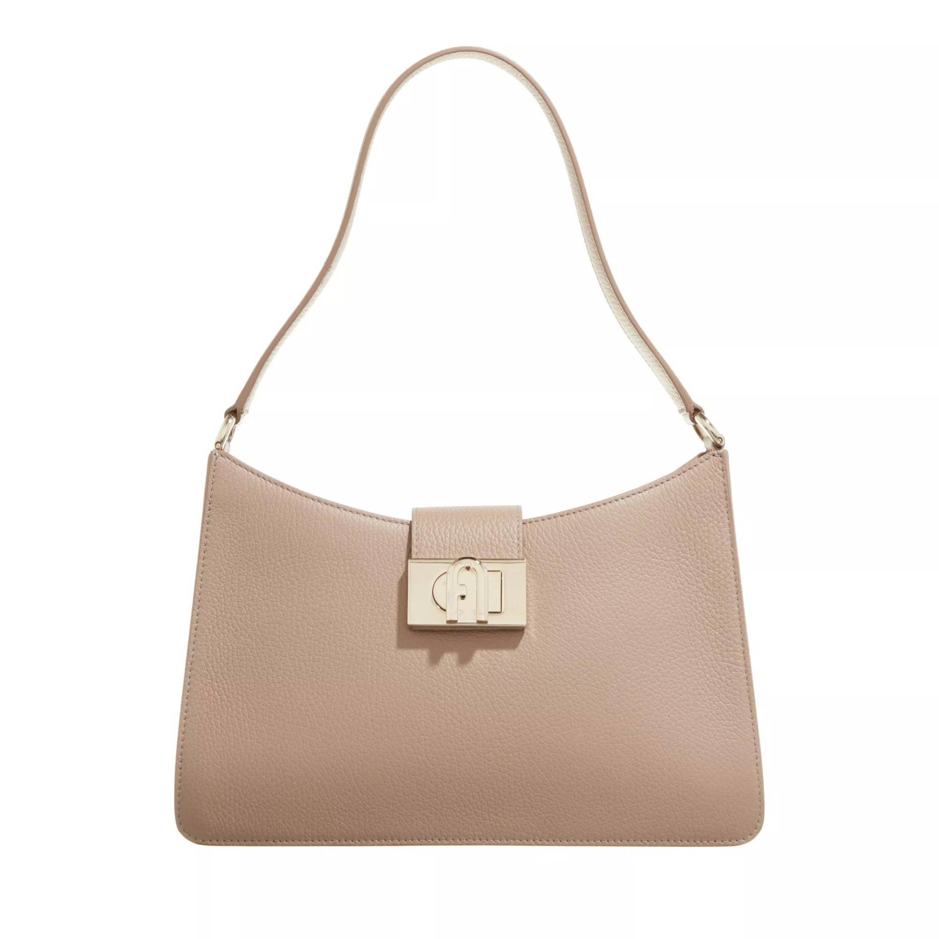 Furla Handtasche - Furla 1927 M Shoulder Bag Soft - Gr. unisize - in Beige - für Damen von Furla