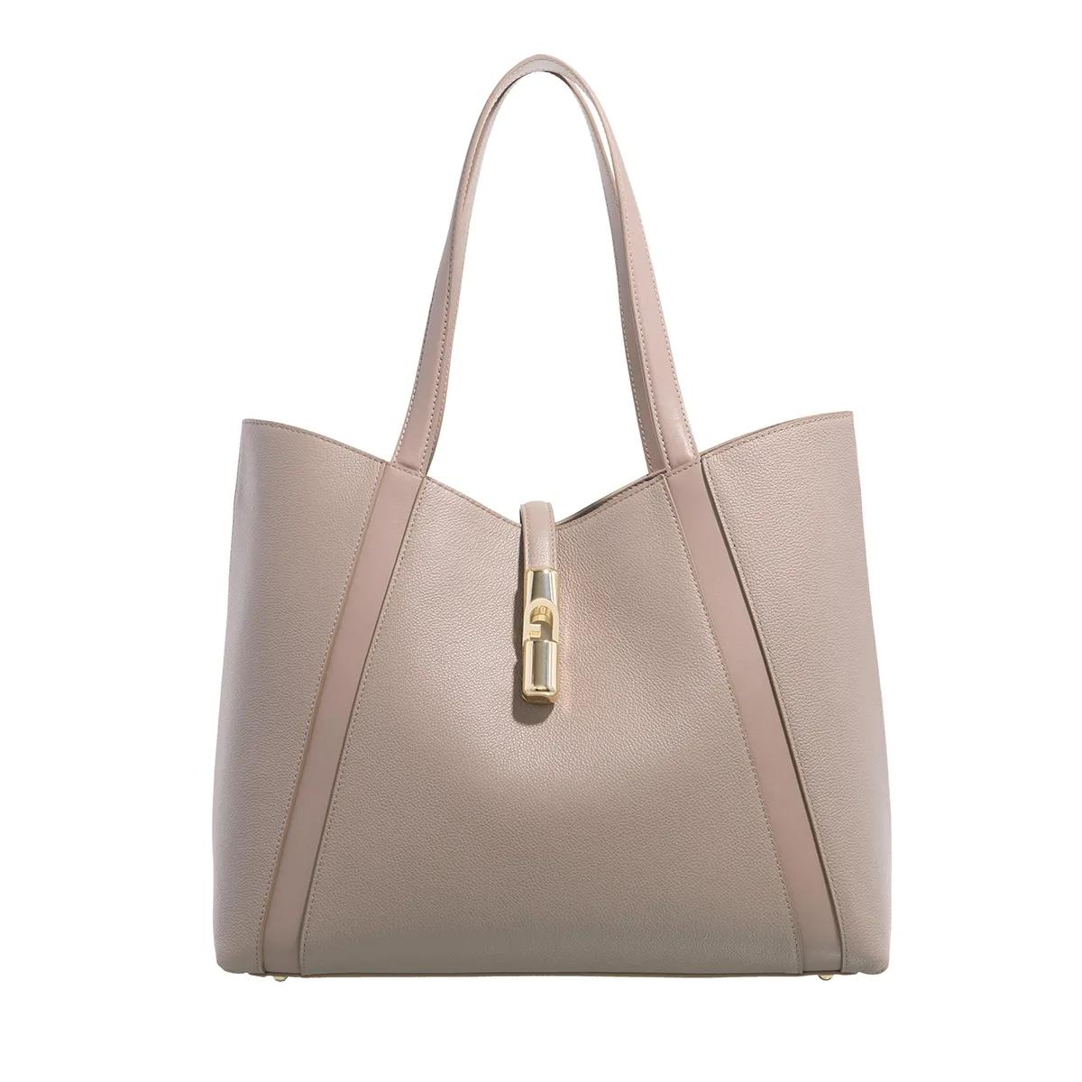 Furla Handtasche - Furla Goccia L Tote - Gr. unisize - in Taupe - für Damen von Furla