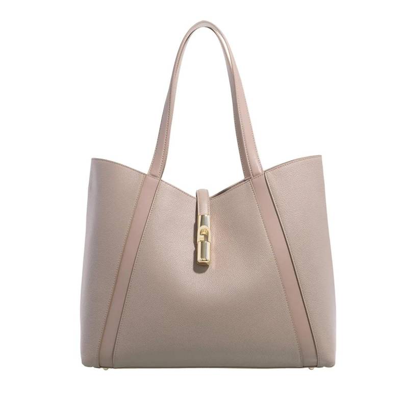 Furla Handtasche - Furla Goccia L Tote - Gr. unisize - in Taupe - für Damen von Furla