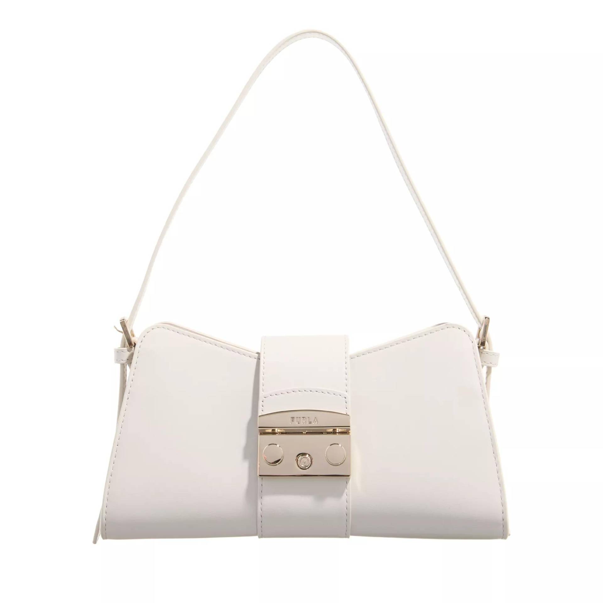 Furla Handtasche - Metropolis S Shoulder Bag Remix 25 - Gr. unisize - in Creme - für Damen von Furla