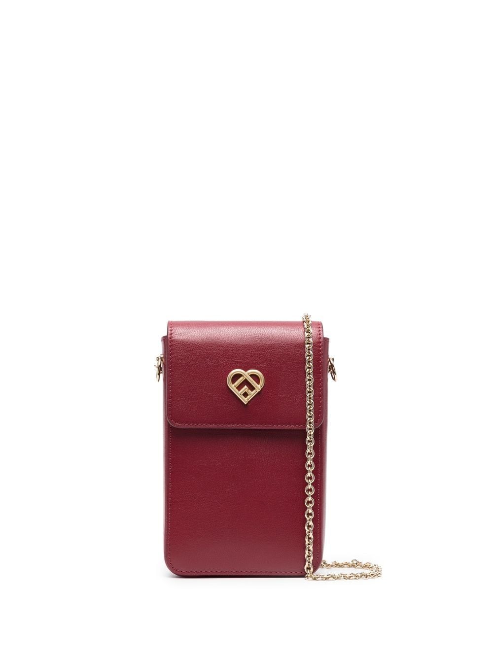 Furla Heart-plaque crossbody bag - Red von Furla