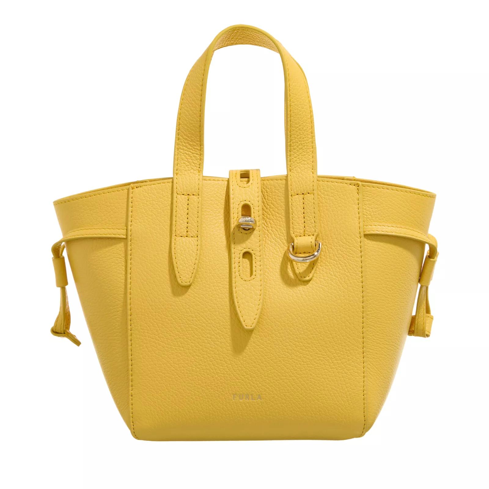 Furla Henkeltasche - Furla Net Mini Tote - Gr. unisize - in Gelb - für Damen von Furla