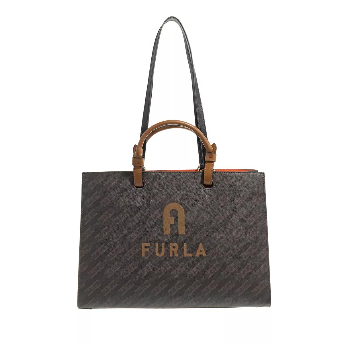 Furla Henkeltasche - Furla Varsity Style L Tote E/W - Gr. unisize - in Braun - für Damen von Furla