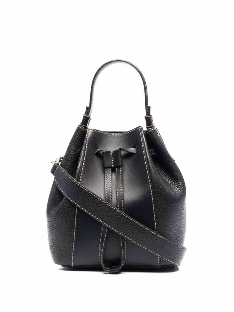 Furla Miastella leather bucket bag - Black von Furla
