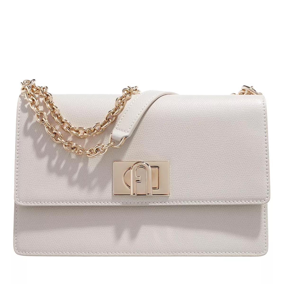 Furla Schultertasche - FURLA 1927 S CROSSBODY 24 - Gr. unisize - in Creme - für Damen Furla Schultertasche - FURLA 1927 S CROSSBODY 24 - Gr. unisize - in Creme - für Damen von Furla
