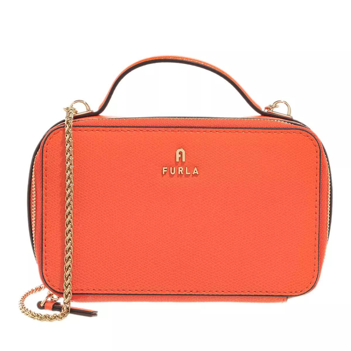 Furla Schultertasche - FURLA CAMELIA MINI CROSSBODY - Gr. unisize - in Orange - für Damen Furla Schultertasche - FURLA CAMELIA MINI CROSSBODY - Gr. unisize - in Orange - für Damen von Furla