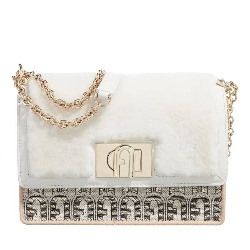 Furla Schultertasche - Furla 1927 Mini Crossbody 20 - Gr. unisize - in Beige - für Damen von Furla