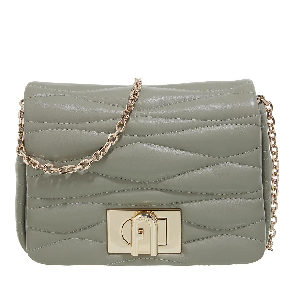 Furla Schultertasche - Furla 1927 Mini Crossbody Soft - Gr. unisize - in Taupe - für Damen Furla Schultertasche - Furla 1927 Mini Crossbody Soft - Gr. unisize - in Taupe - für Damen von Furla