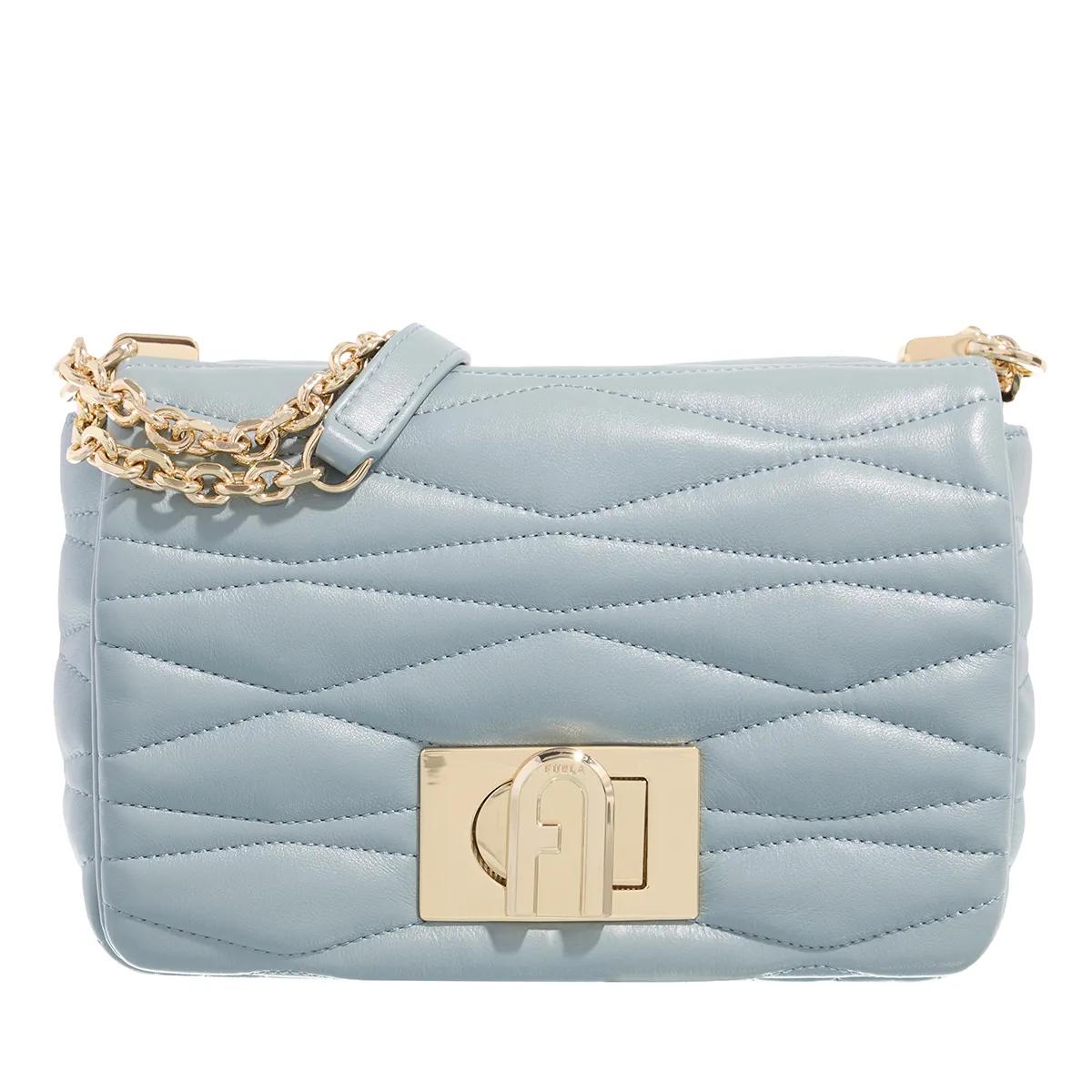 Furla Schultertasche - Furla 1927 S Crossbody 22 - Gr. unisize - in Blau - für Damen Furla Schultertasche - Furla 1927 S Crossbody 22 - Gr. unisize - in Blau - für Damen von Furla