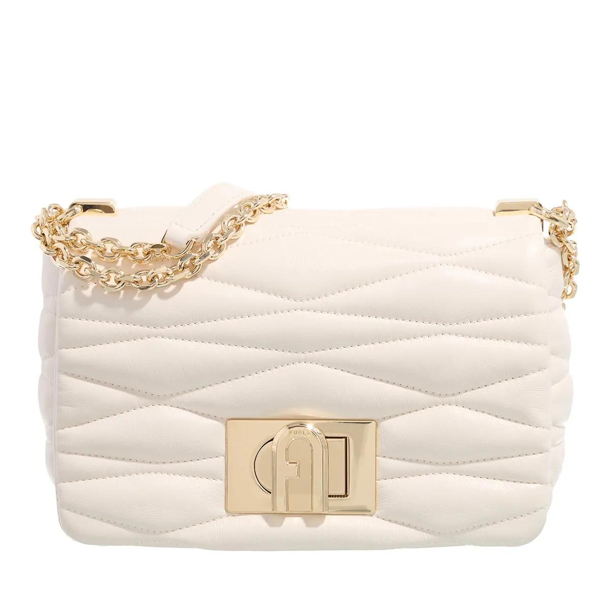 Furla Schultertasche - Furla 1927 S Crossbody 22 - Gr. unisize - in Creme - für Damen Furla Schultertasche - Furla 1927 S Crossbody 22 - Gr. unisize - in Creme - für Damen von Furla