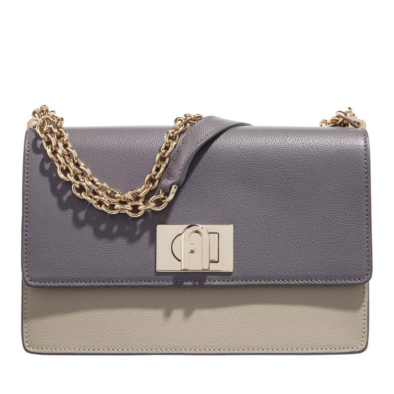 Furla Schultertasche - Furla 1927 S Crossbody 24 - Gr. unisize - in Grau - für Damen von Furla