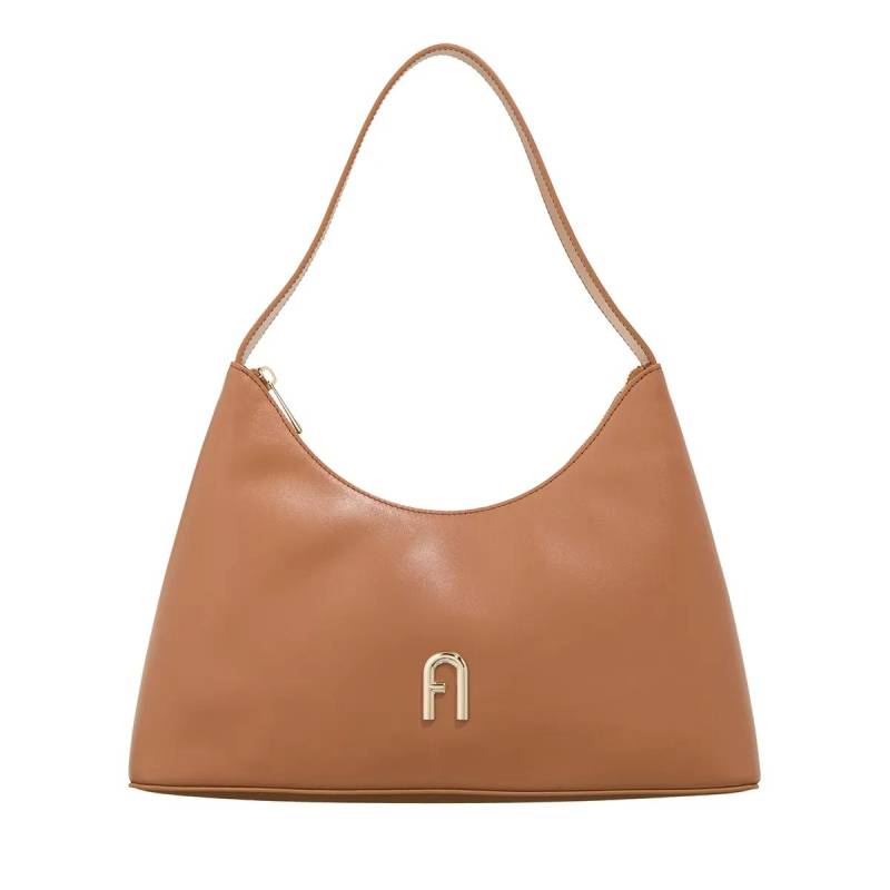 Furla Schultertasche - Furla Diamante S Shoulder Bag - Gr. unisize - in Braun - für Damen von Furla