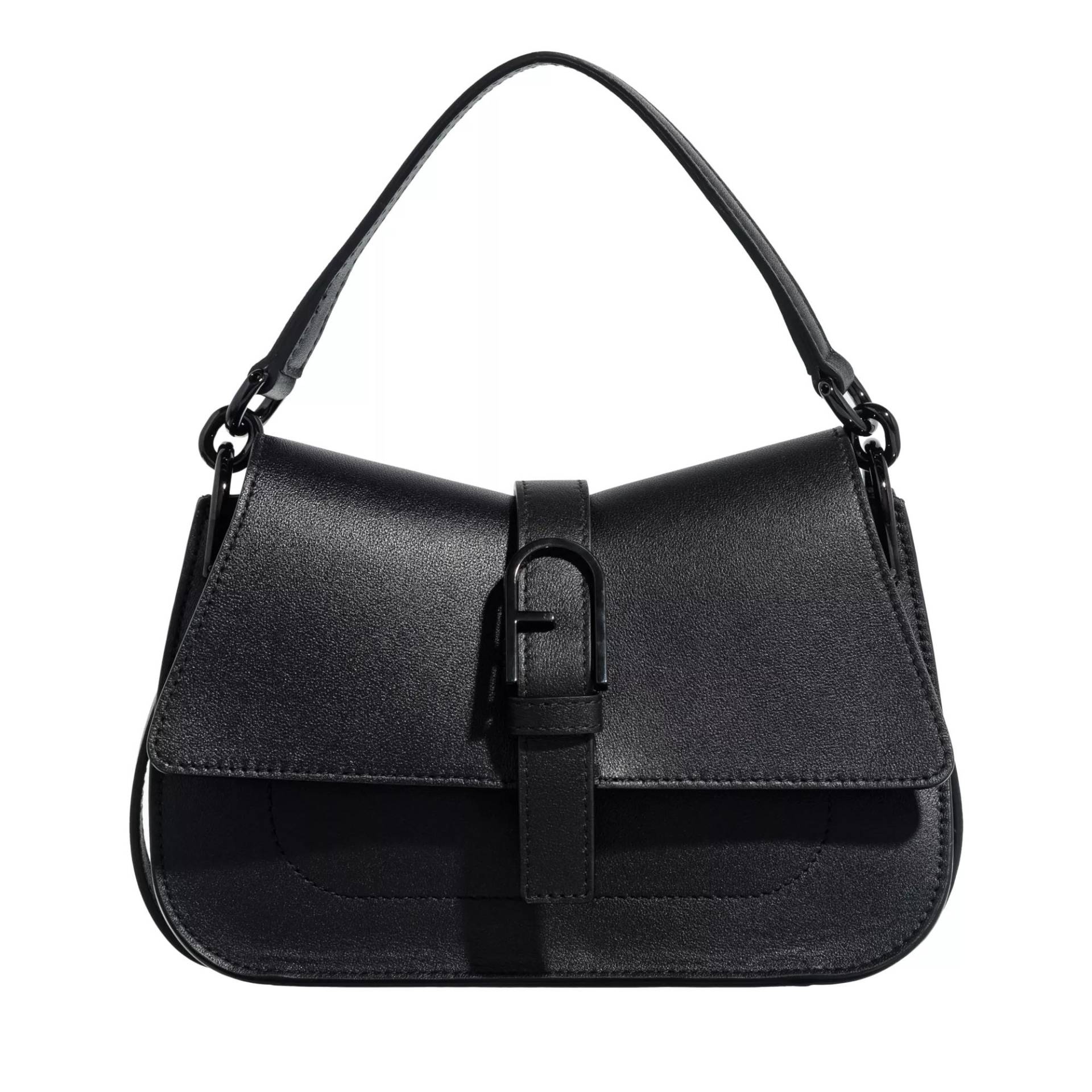 Furla Schultertasche - Furla Flow Mini Top Handle - Gr. unisize - in Schwarz - für Damen Furla Schultertasche - Furla Flow Mini Top Handle - Gr. unisize - in Schwarz - für Damen von Furla