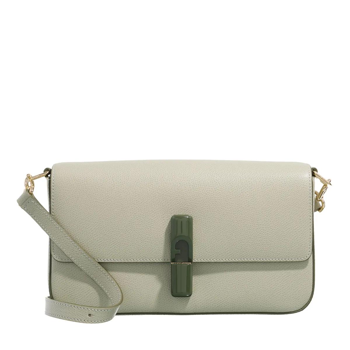 Furla Schultertasche - Furla Iride S Crossbody - Gr. unisize - in Grün - für Damen von Furla