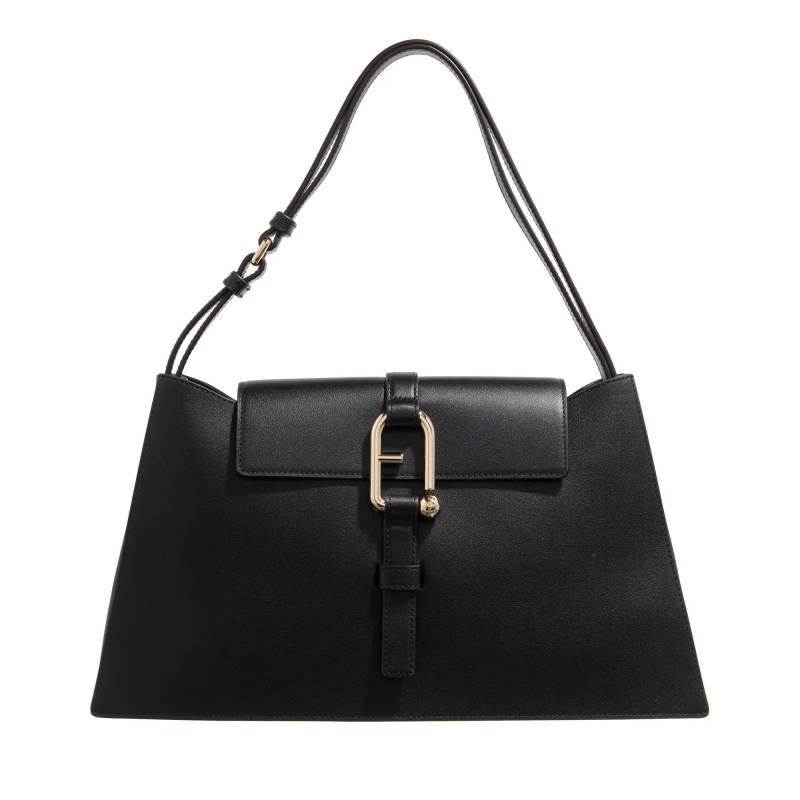 Furla Schultertasche - Furla Nuvola L Shoulder Bag - Gr. unisize - in Schwarz - für Damen von Furla