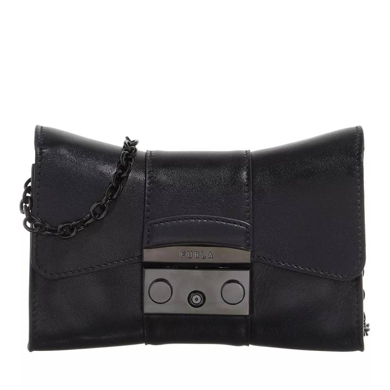 Furla Schultertasche - Metropolis Mini Crossbody Remix - Gr. unisize - in Schwarz - für Damen von Furla