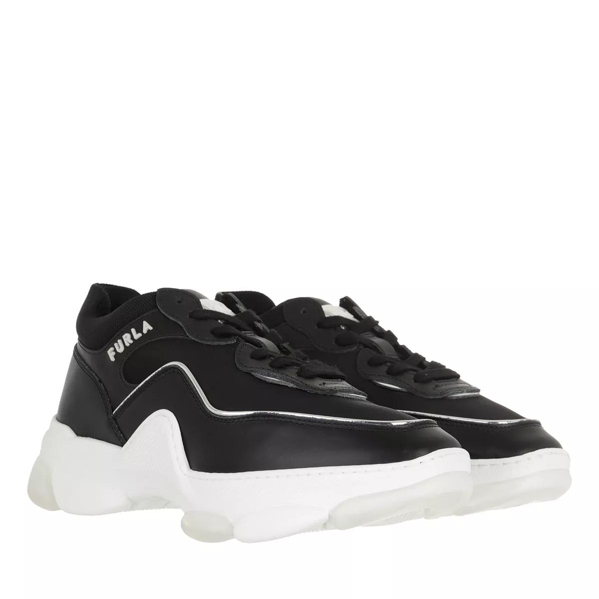 Furla Sneakers - Wonderfurla Lace-Up Sneaker T. 40 - Gr. 36 (EU) - in Schwarz - für Damen von Furla