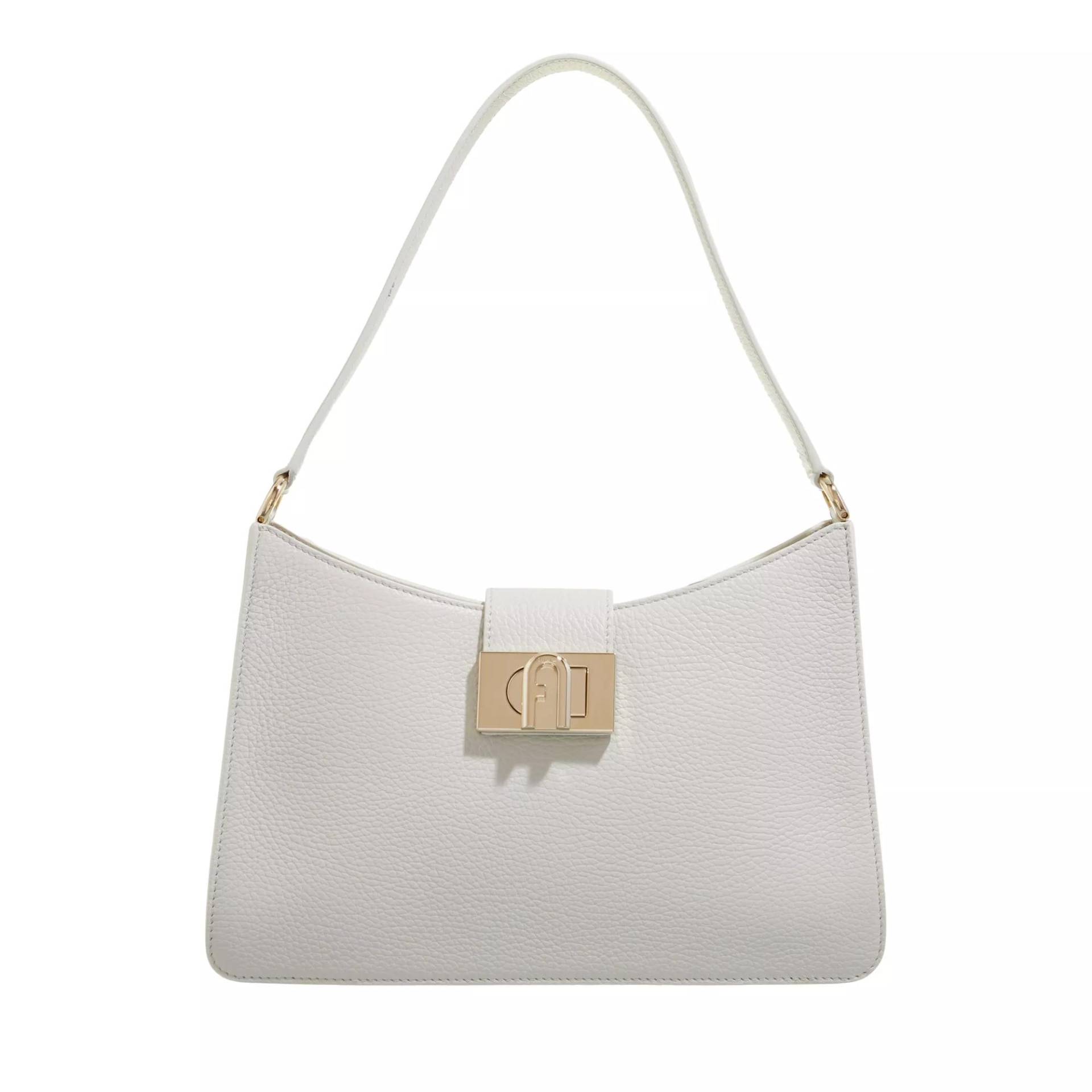 Furla Umhängetasche - Furla 1927 M Shoulder Bag Soft - Gr. unisize - in Creme - für Damen von Furla