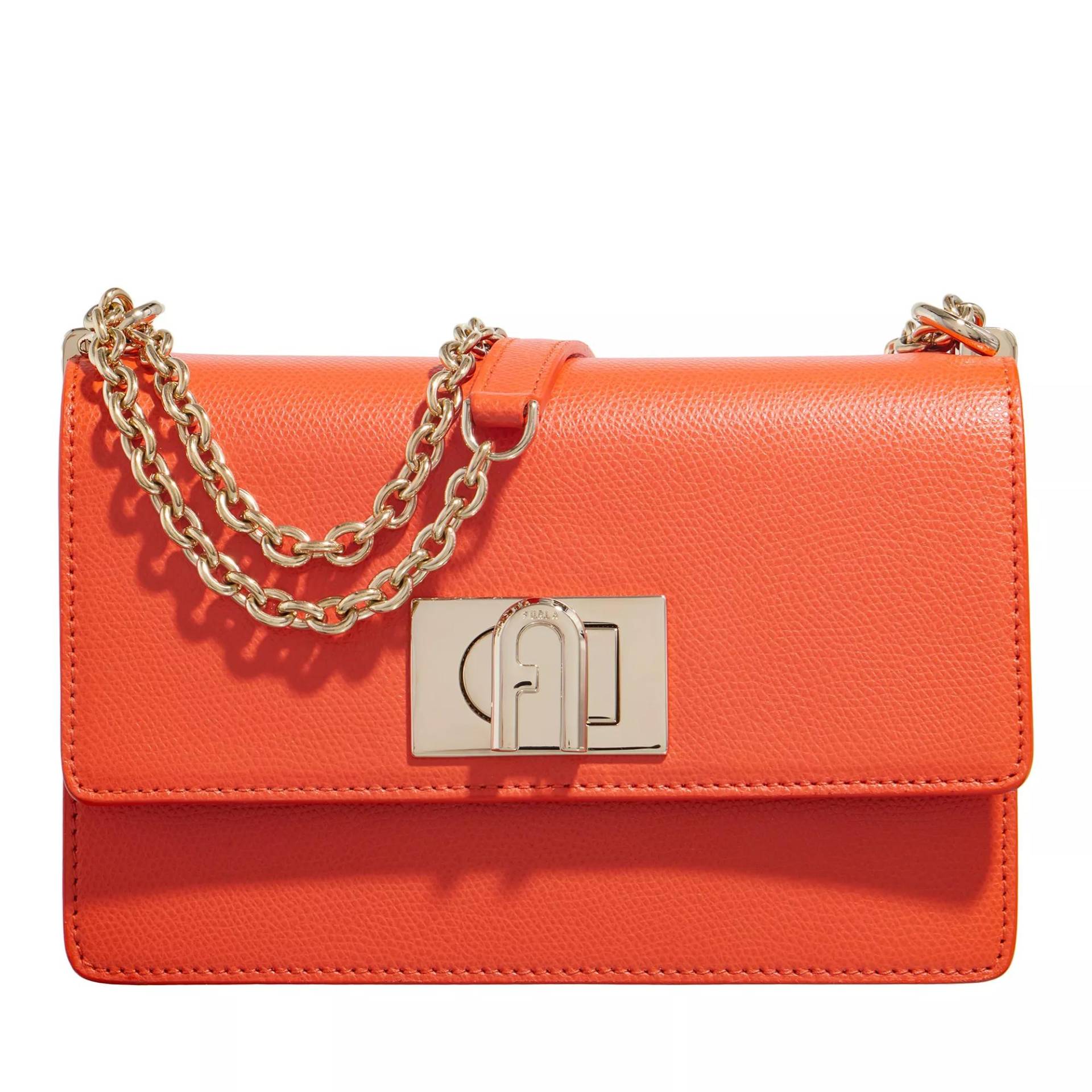 Furla Umhängetasche - Furla 1927 Mini Crossbody 20 - Gr. unisize - in Orange - für Damen von Furla