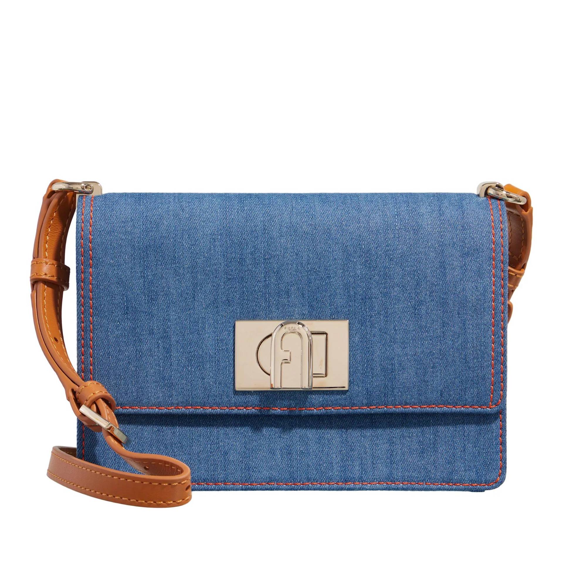 Furla Umhängetasche - Furla 1927 Mini Shoulder Bag 20 - Gr. unisize - in Blau - für Damen von Furla